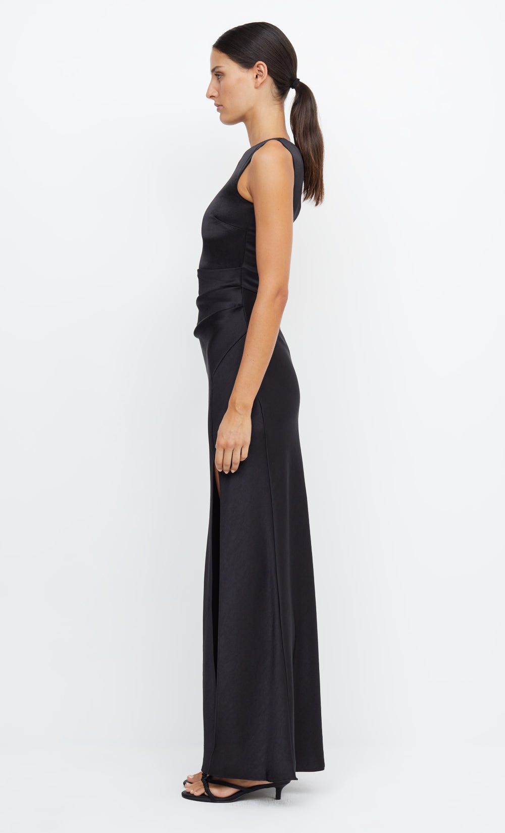 THE DREAMER ASYM DRESS - BLACK