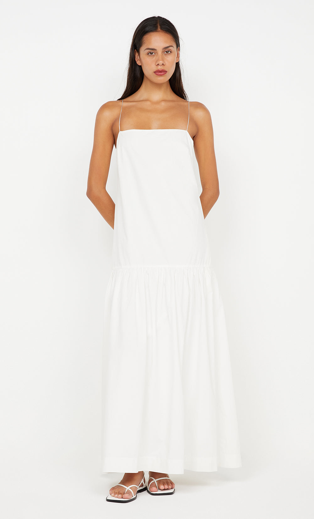 VEDA MAXI DRESS - IVORY