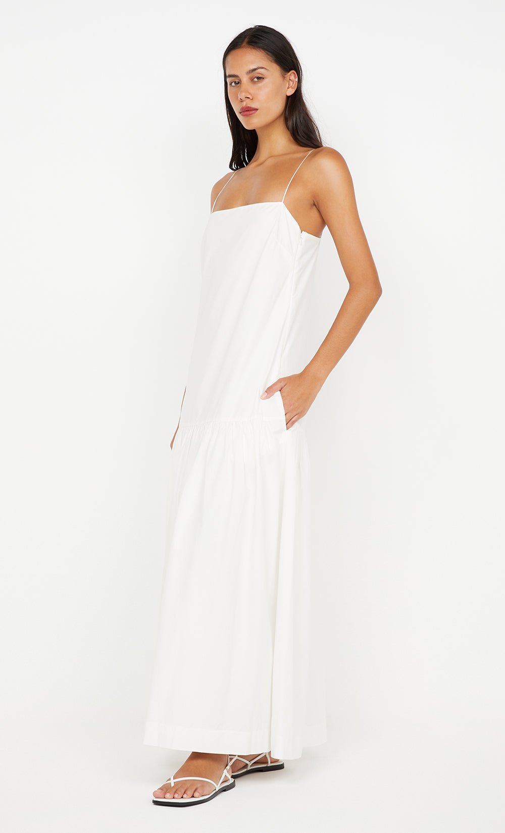 VEDA MAXI DRESS - IVORY