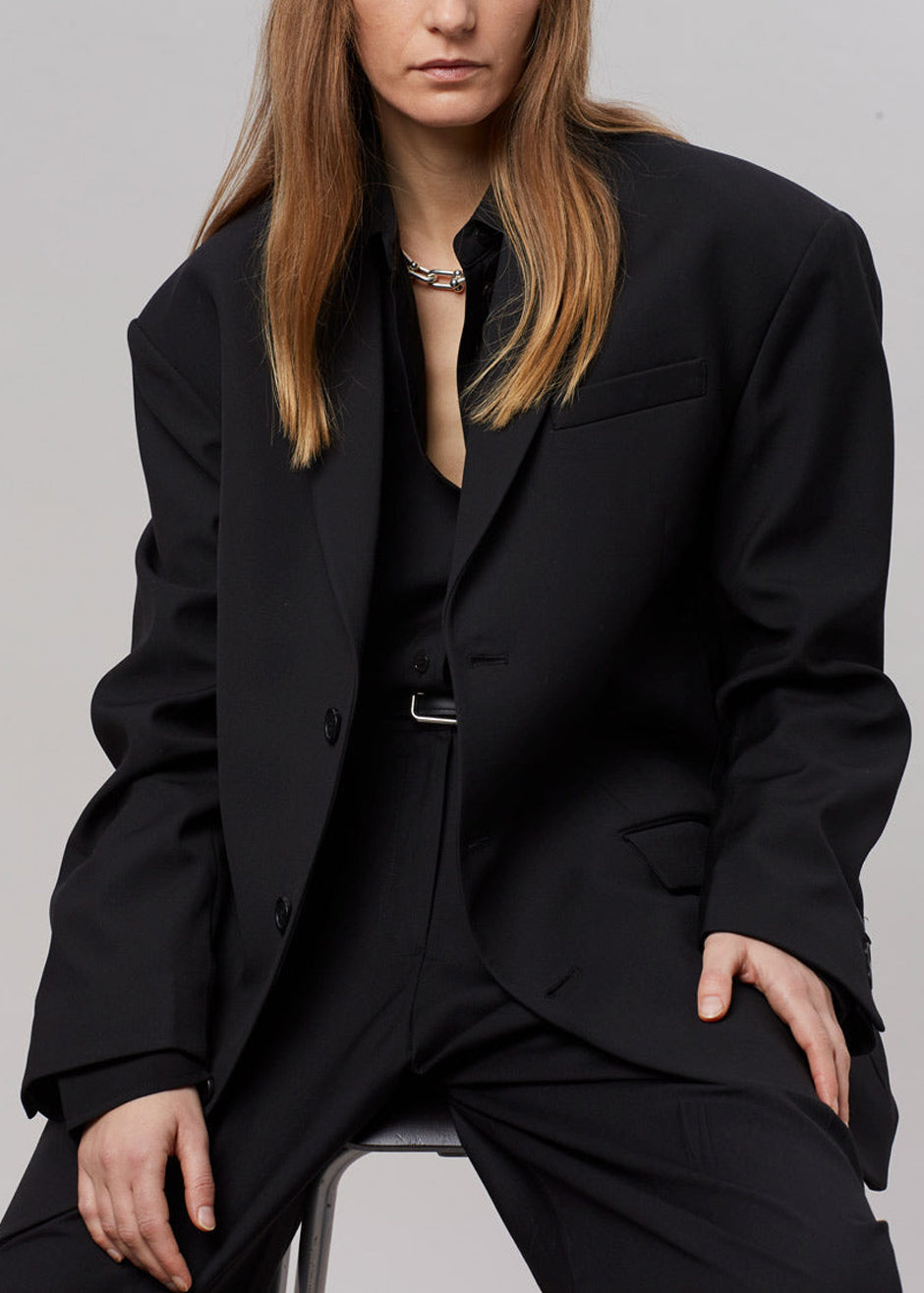 Gelso Oversized Blazer - Black