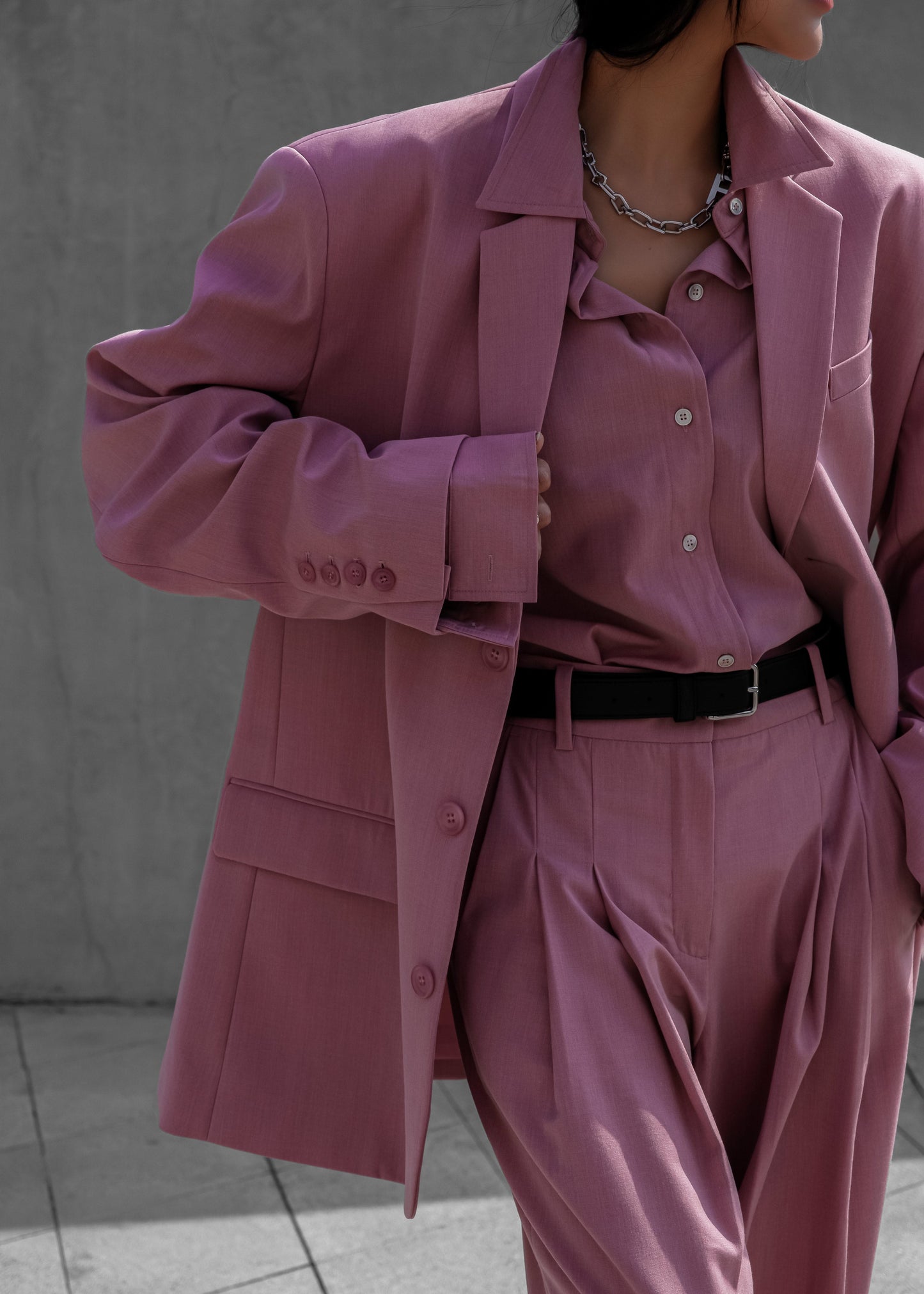 Gelso Oversized Blazer - Rose