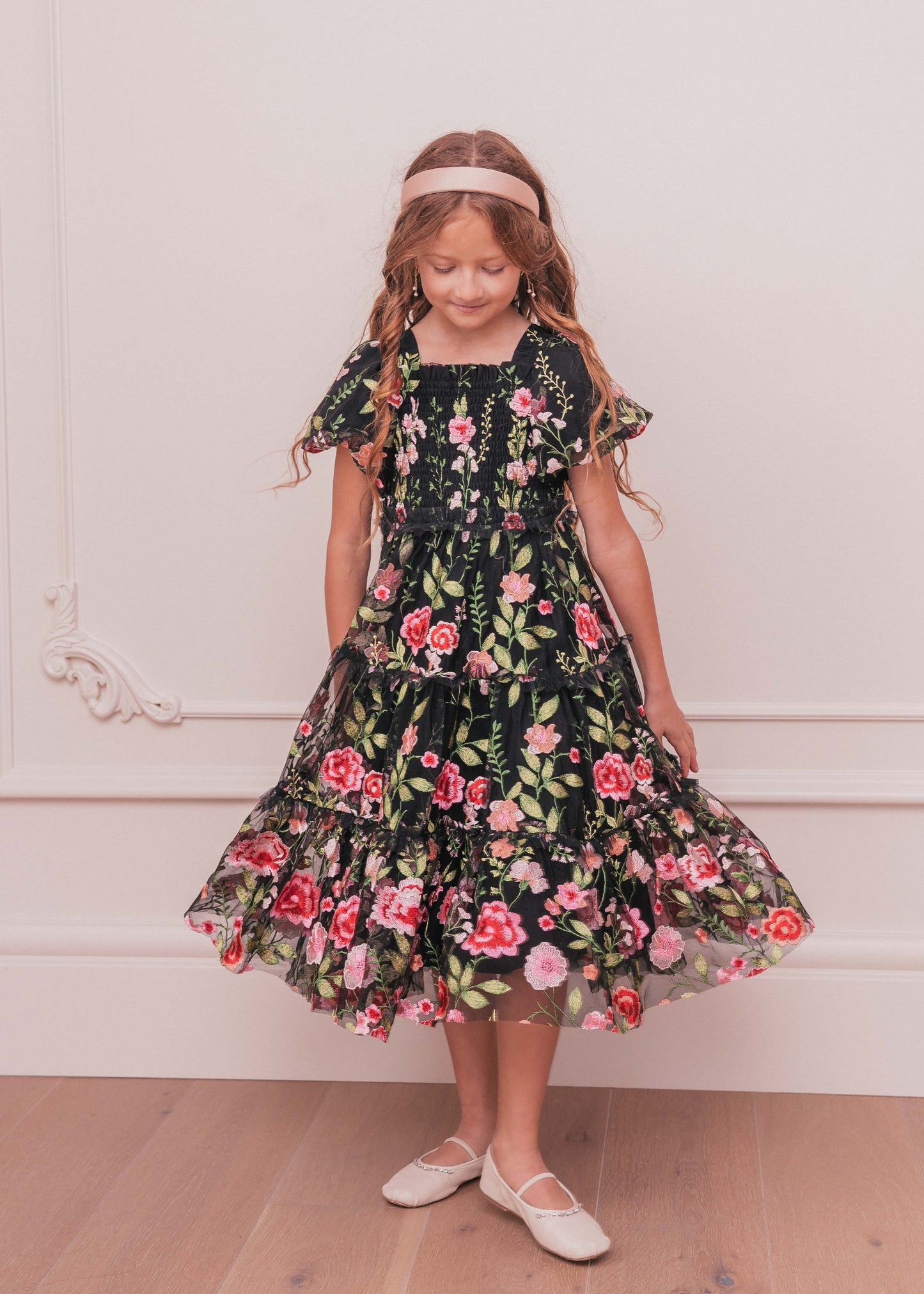 Rose Girls Dress