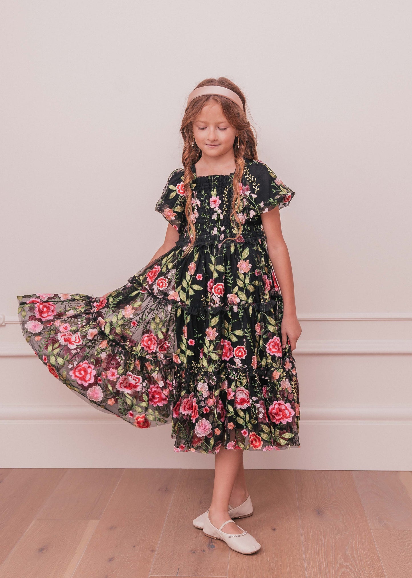 Rose Girls Dress