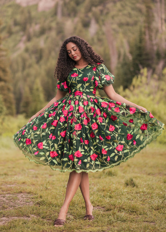 Rosette Dress