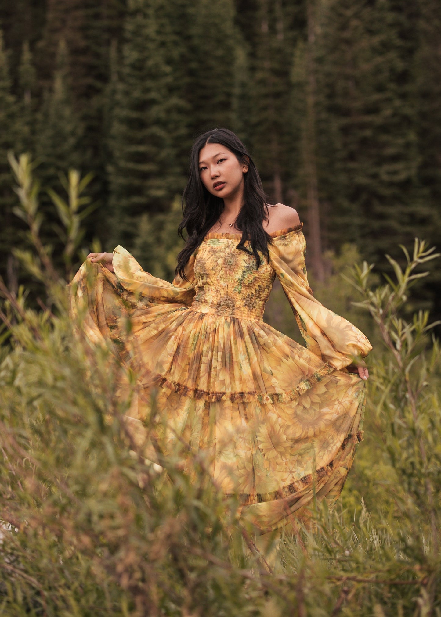 Sunflower Fields Dress