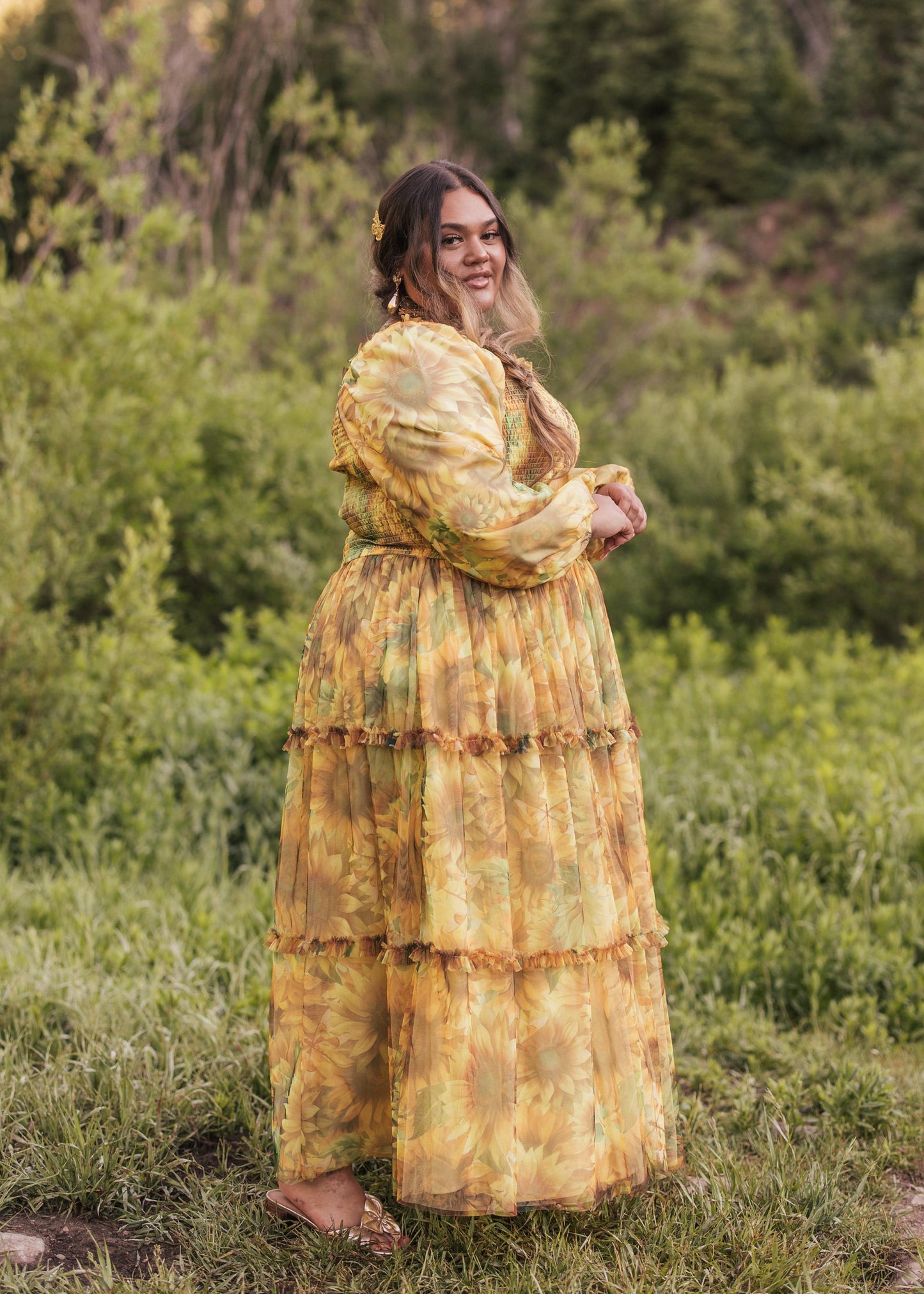 Sunflower Fields Dress