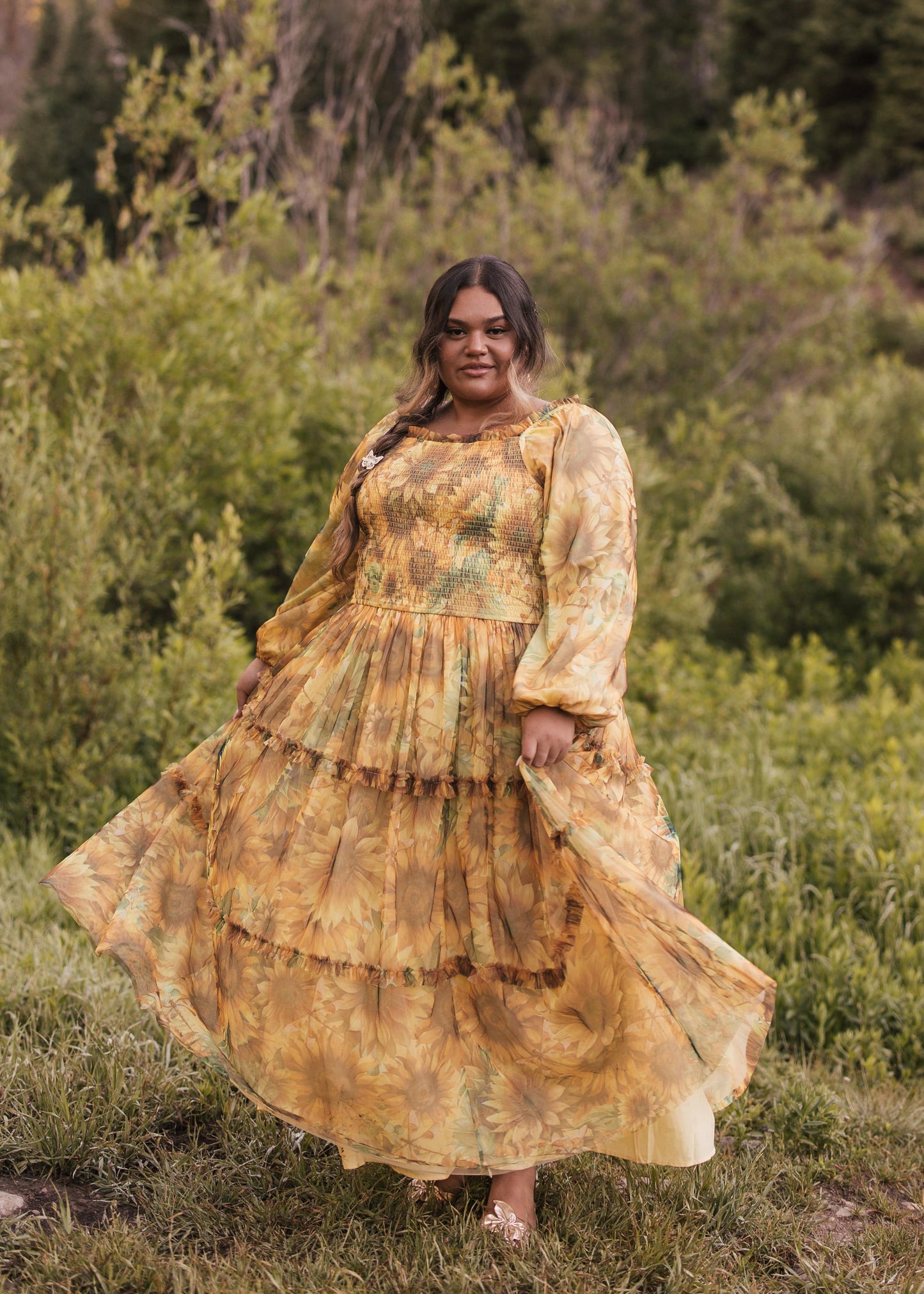 Sunflower Fields Dress