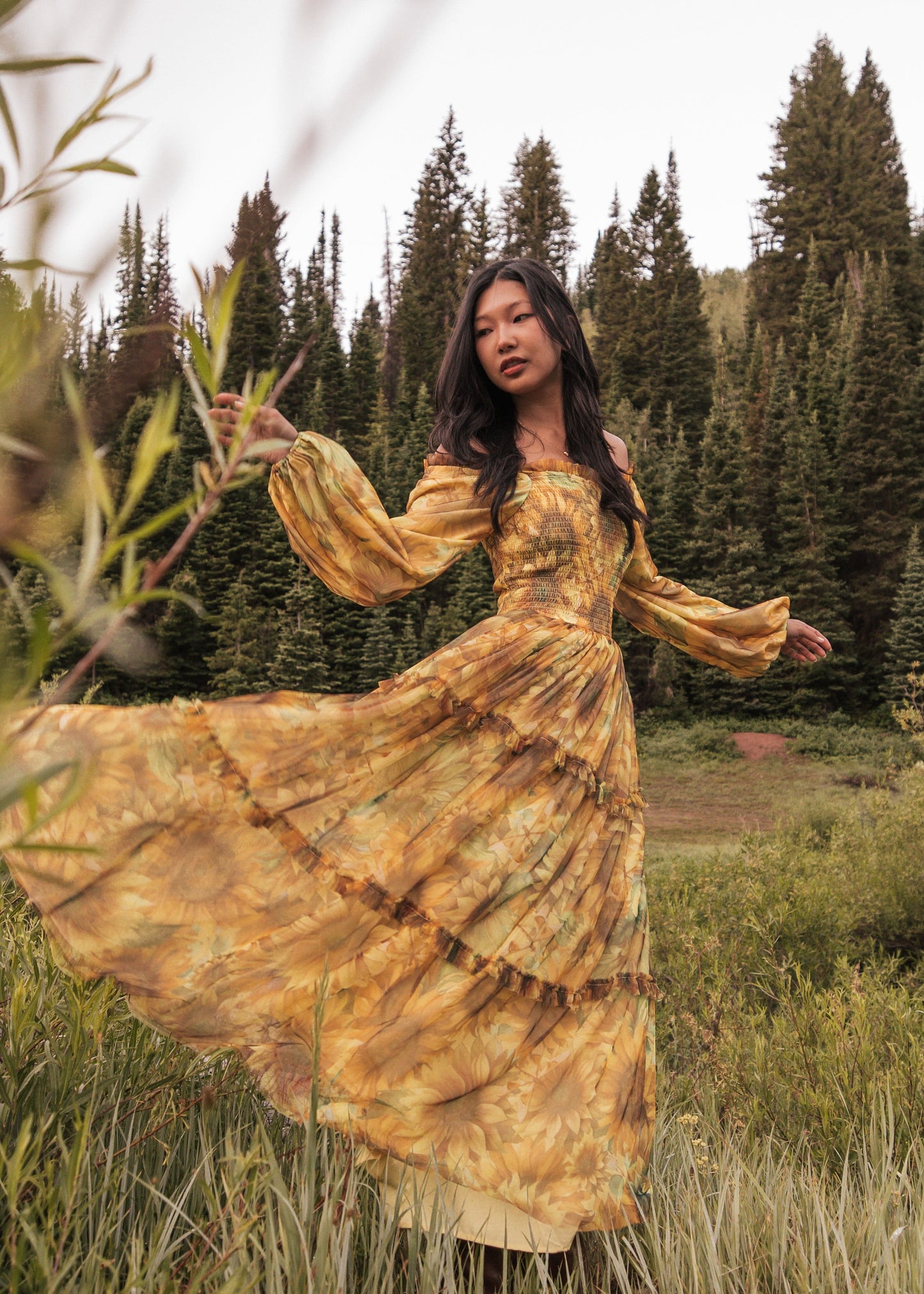 Sunflower Fields Dress