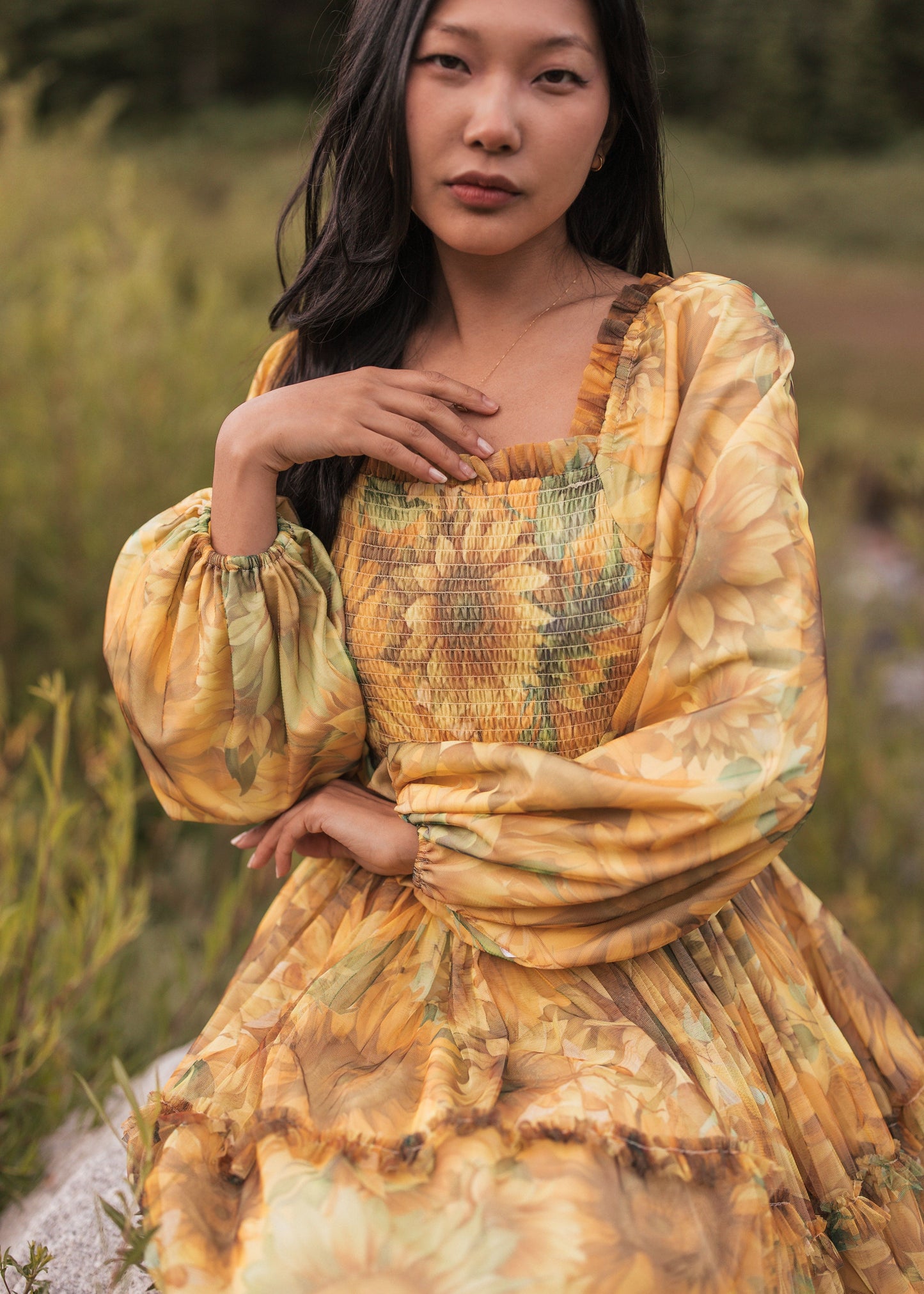 Sunflower Fields Dress