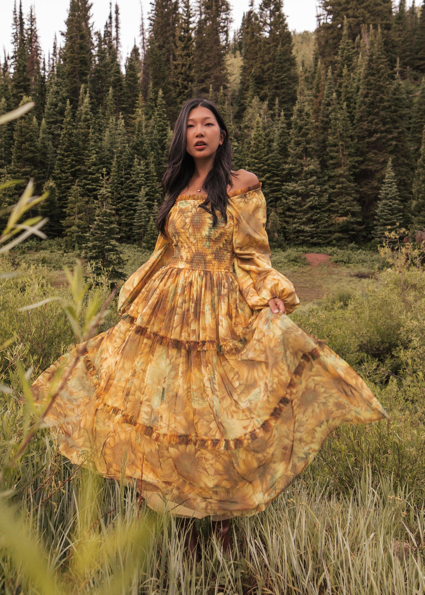 Sunflower Fields Dress