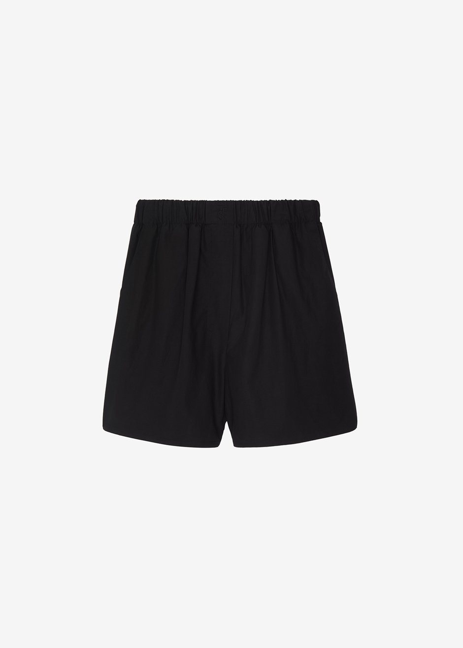 Lui Organic Cotton Boxer Short - Black