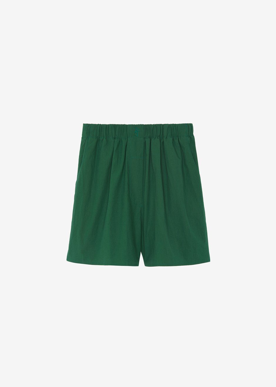 Lui Organic Cotton Boxer Short - Hunter Green