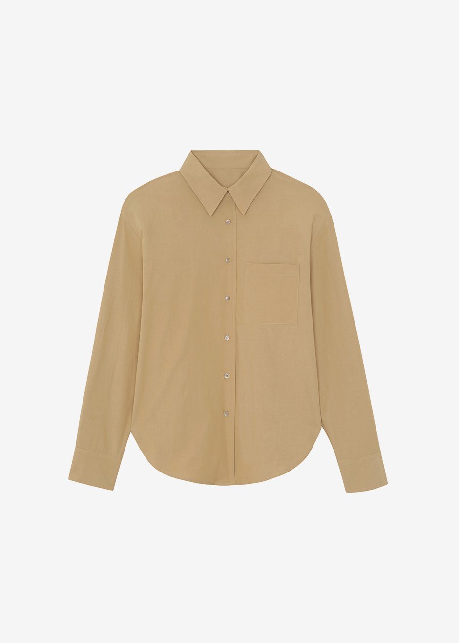 Lui Organic Cotton Shirt - Sahara