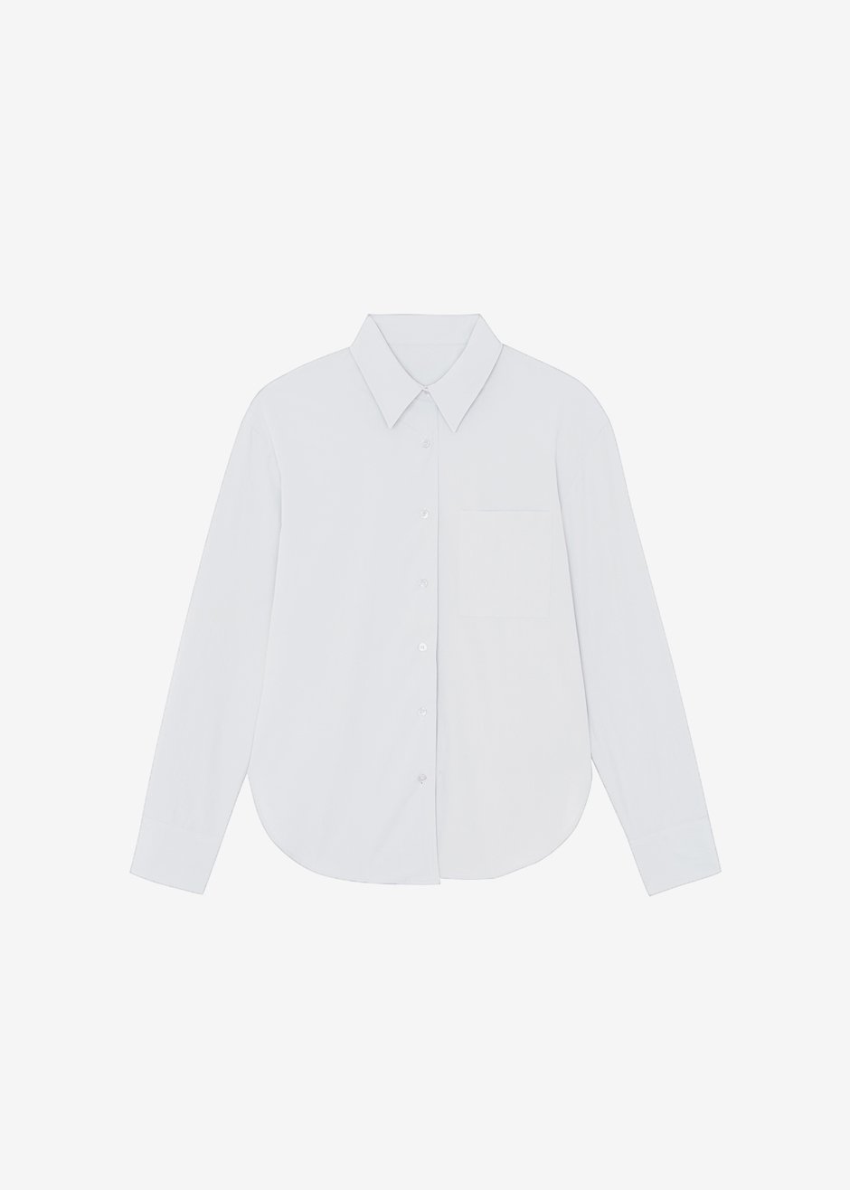 Lui Organic Cotton Shirt - White