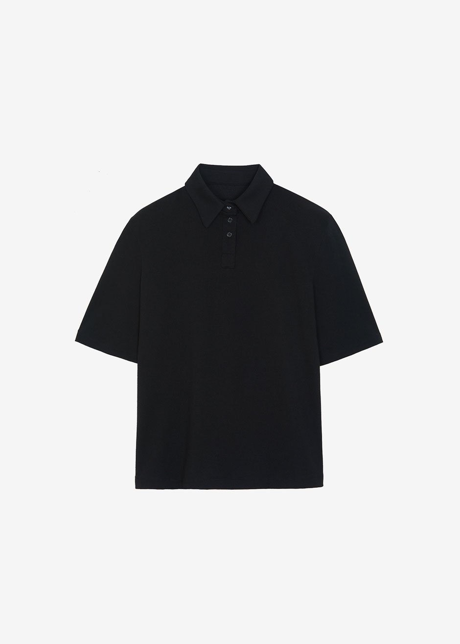 Rane Padded Shoulder Polo - Black