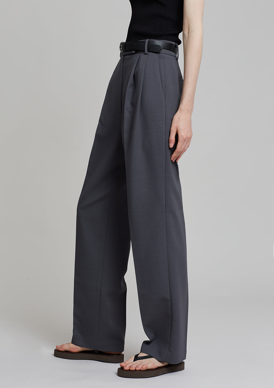 Bea Suit Pants - Charcoal