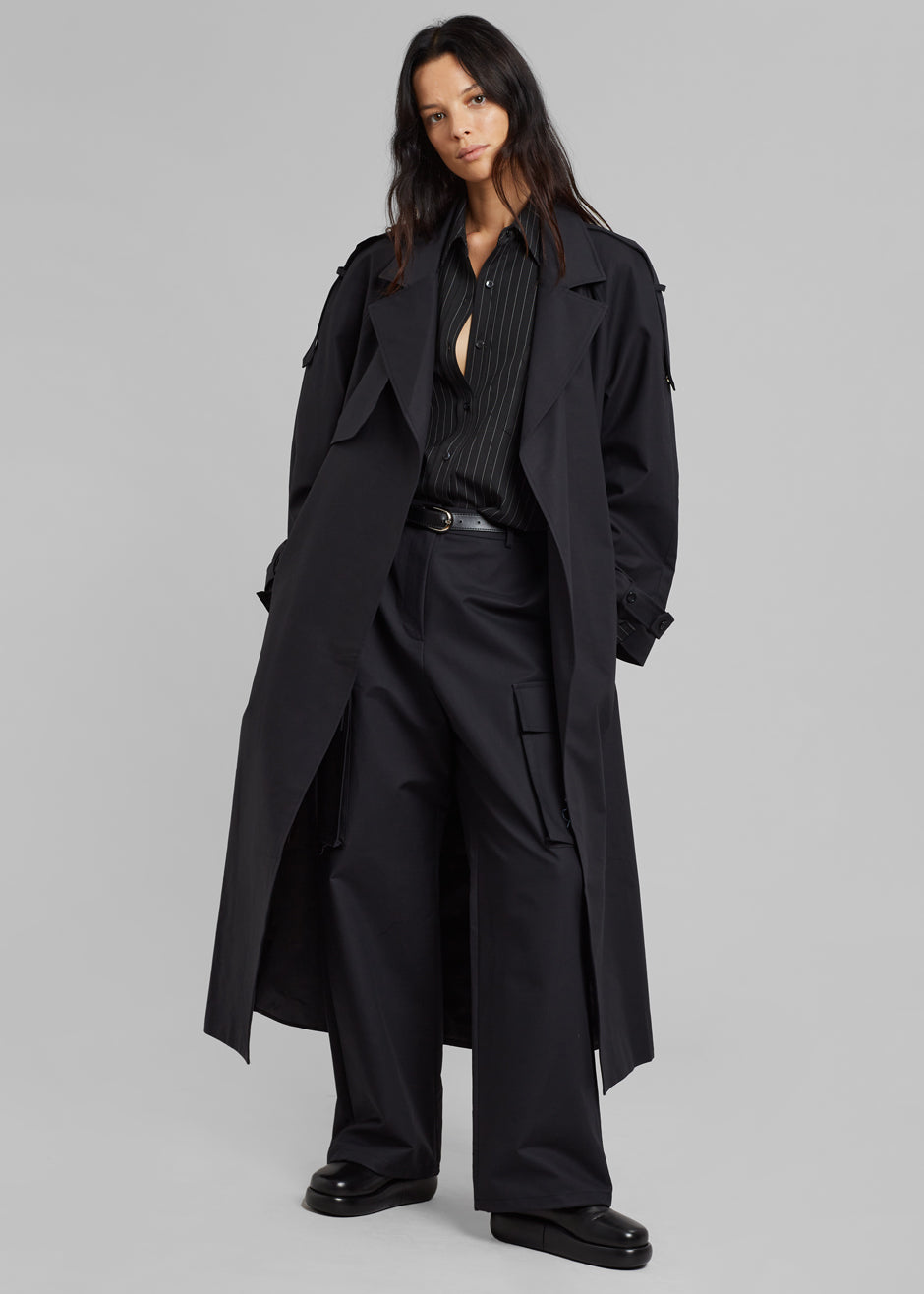 Suzanne Trench Coat - Black